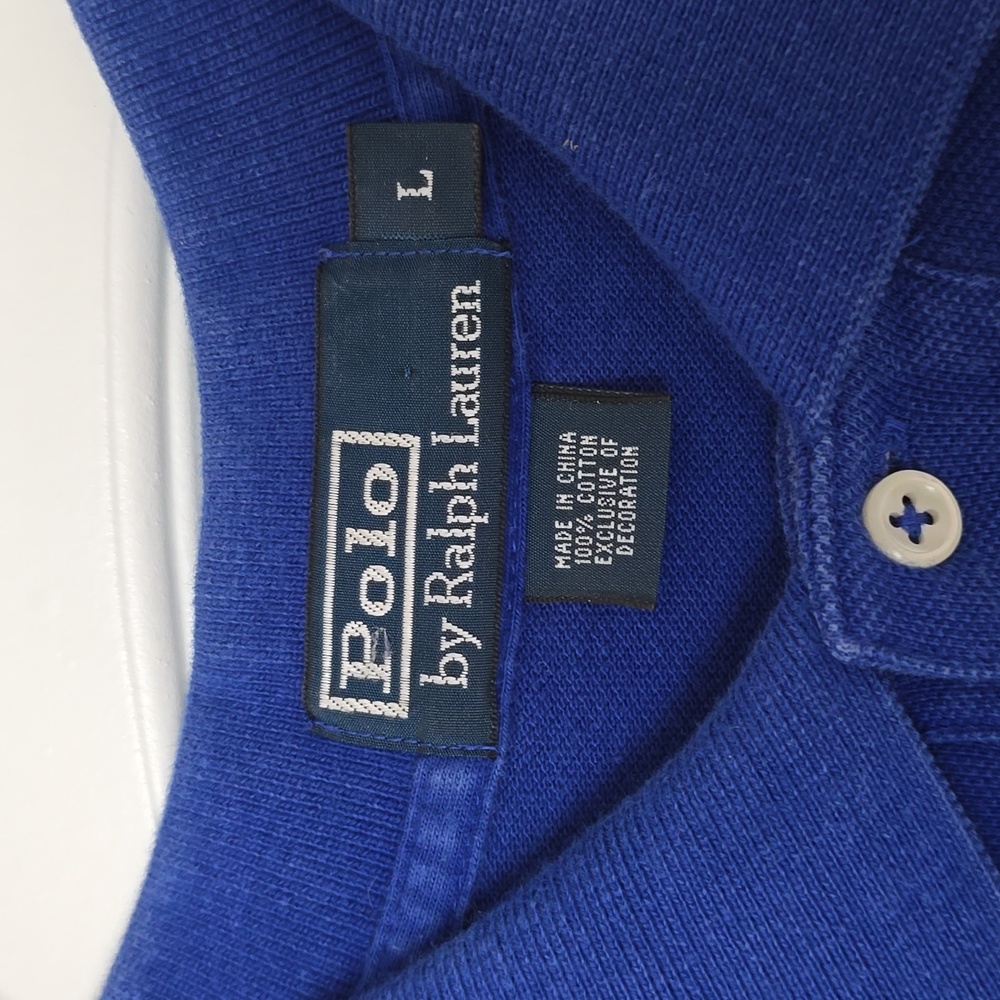 Mens SS RL Polo Large - Picture 3 of 4